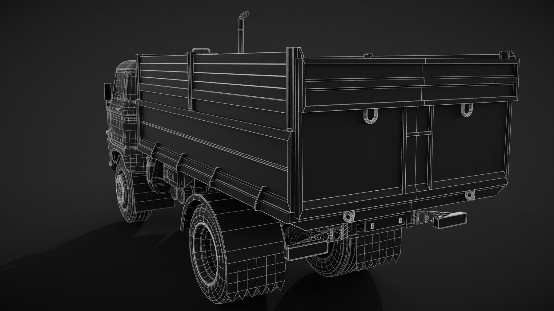 ArtStation - lorry truck | Game Assets
