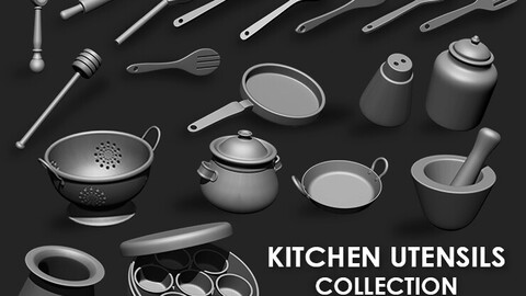 Kitchen Utensils Collection IMM Brushes 20 in one