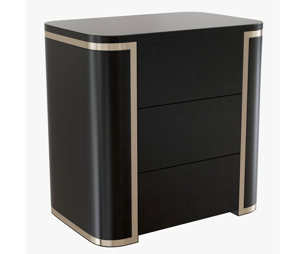 ArtStation FENDI CASA Mercury Bedside Table Resources