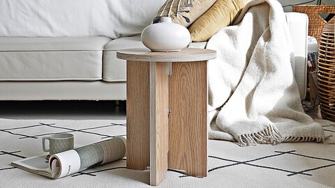 HPM hardwood side table No. 5