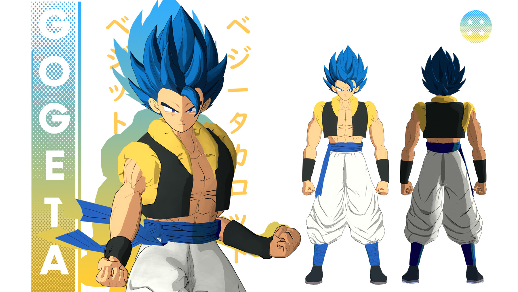 ArtStation - gogeta ssj blue