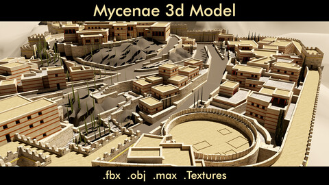 Mycenae- 3d Model