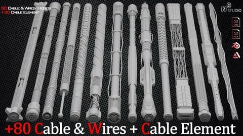 +80 Cable ,Wires, Hoses and Cable Element