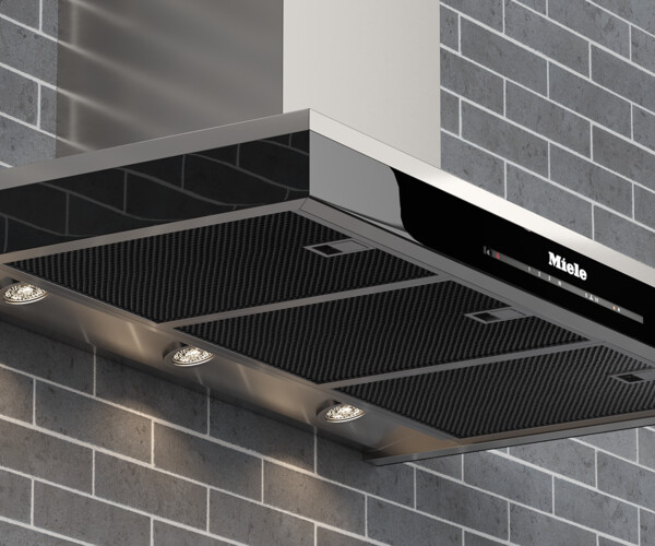 ArtStation Miele Appliances Collection Vol 1 _Gas Cooktop and Hood