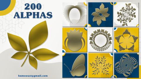 200 Alpha Ornamental & Patterns