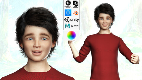 Realistic Boy Child