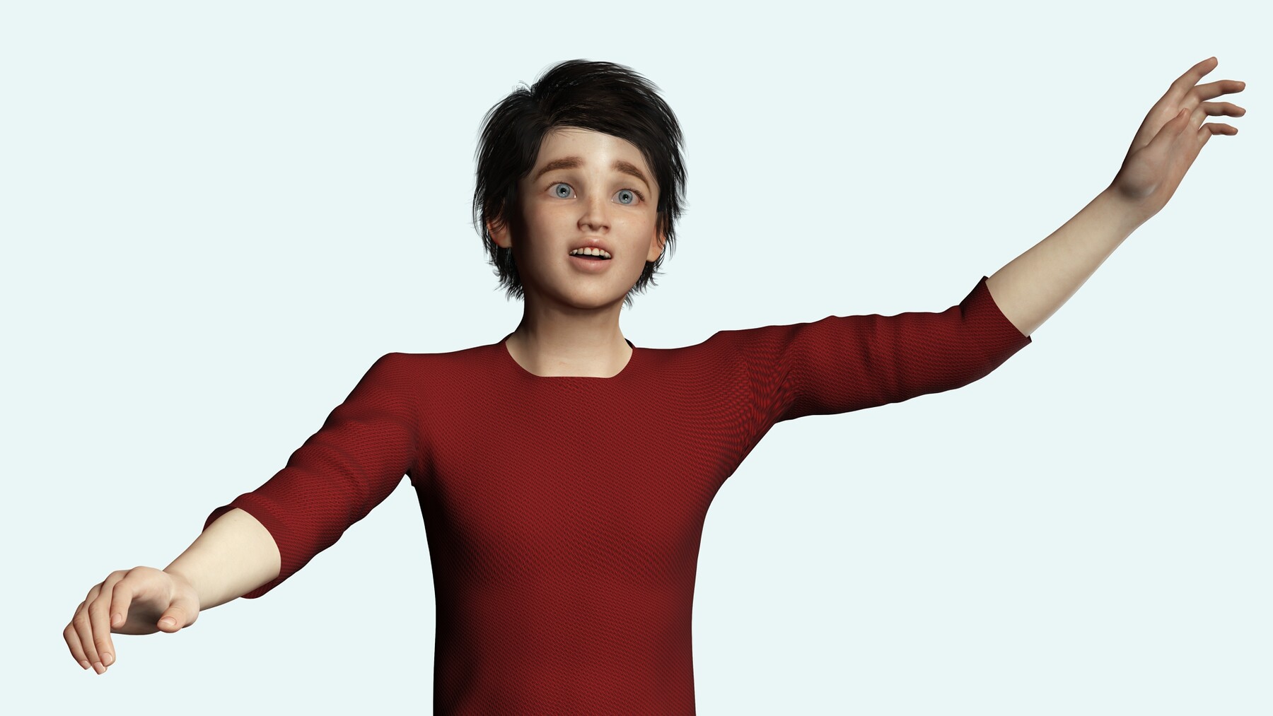 ArtStation - Realistic Boy Child | Game Assets