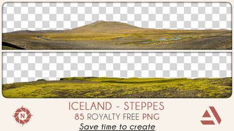 PNG Photo Pack - Iceland - Steppes