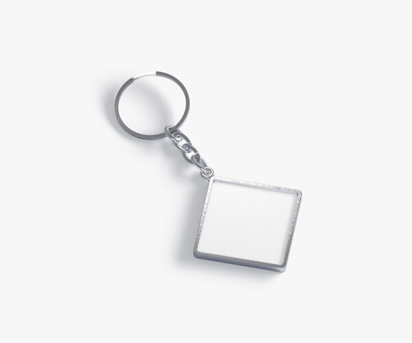 ArtStation - White Rhombus Keychain - key tag holder | Resources