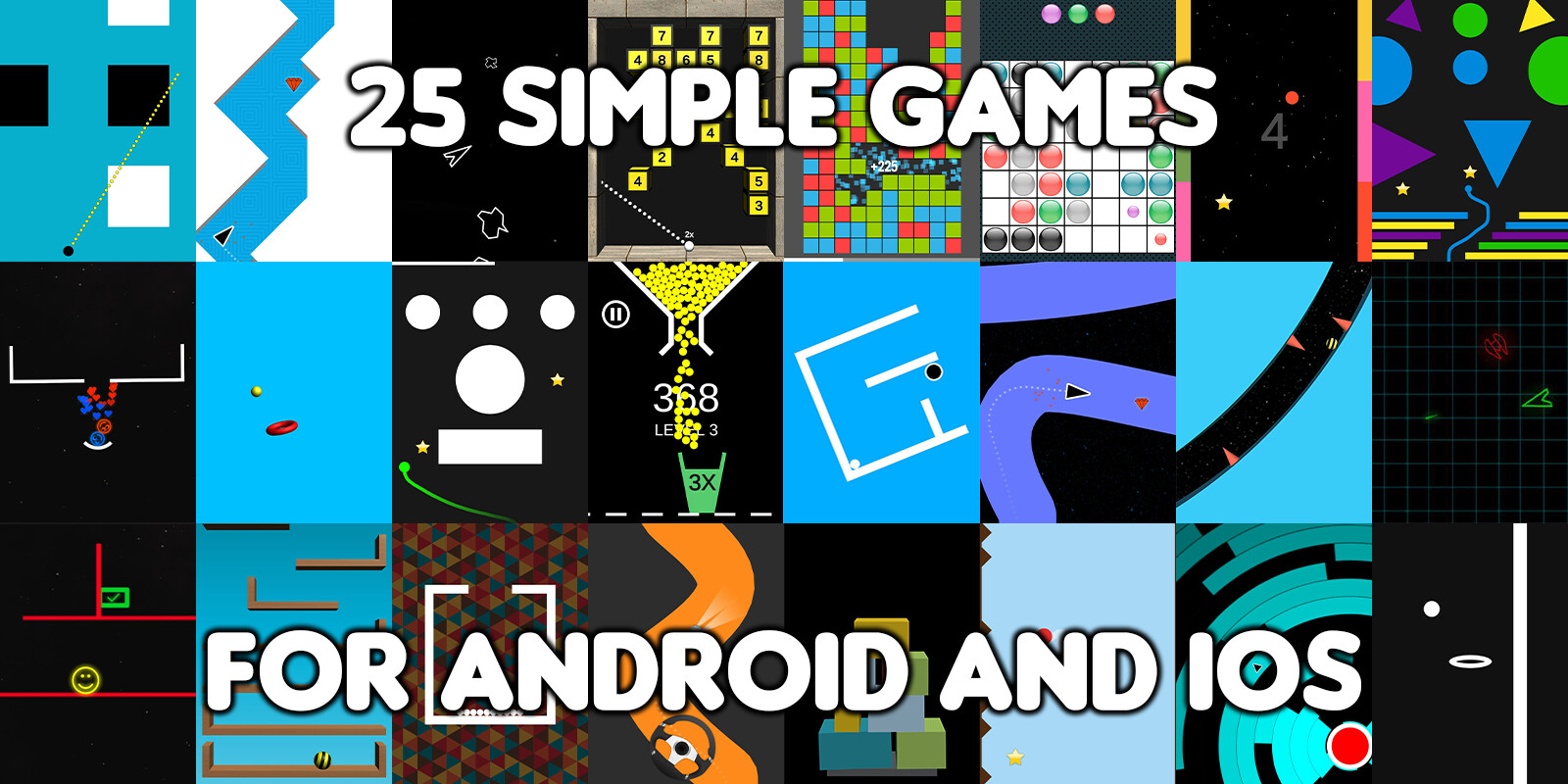 ArtStation - 25 Simple Unity Games For Android And iOS | Game Assets