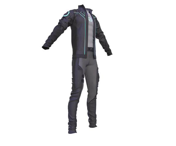 ArtStation - Scifi futuristic male outfit scifi jacket shirt pants ...