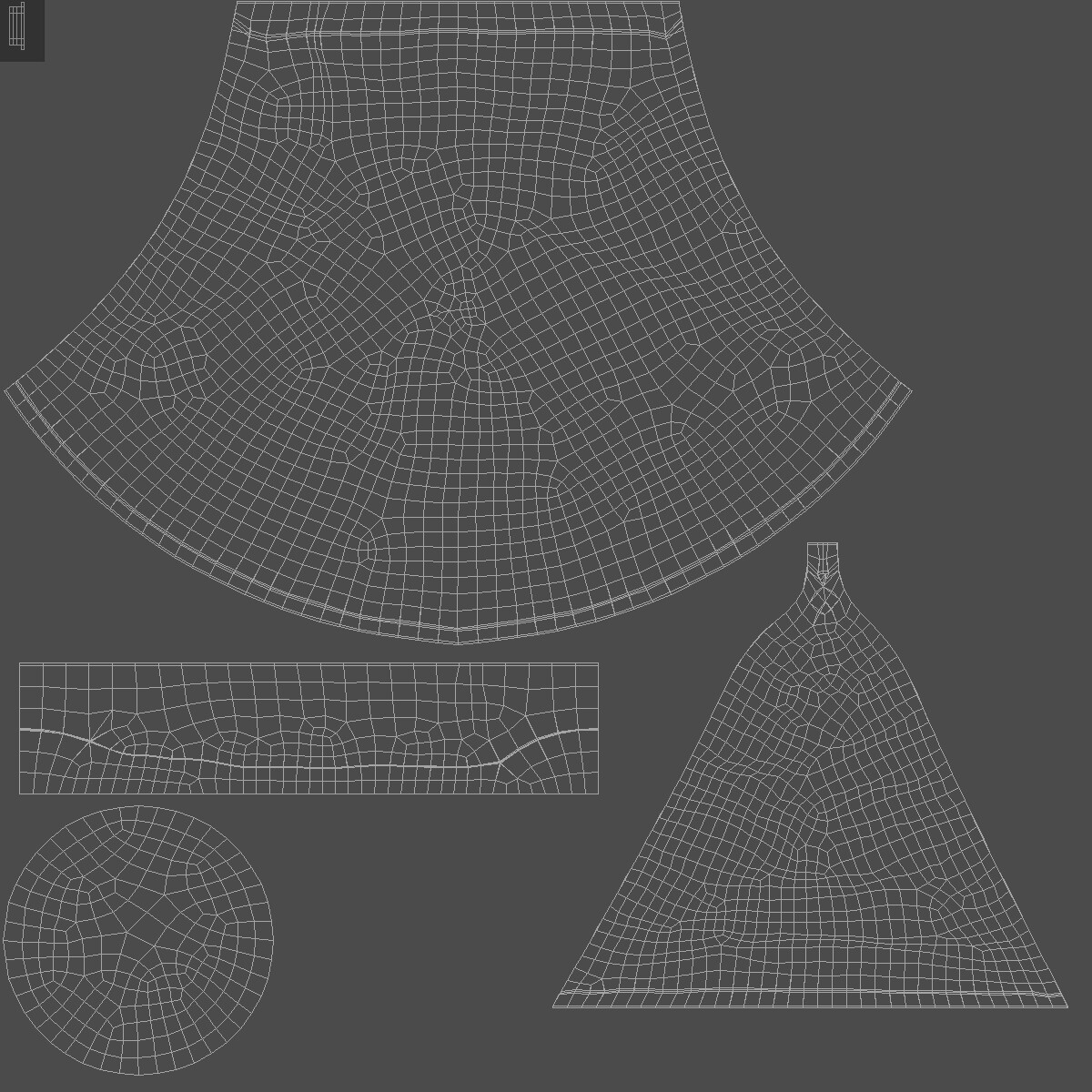 ArtStation White AlAmira Muslim traditional woman headscarf hijab