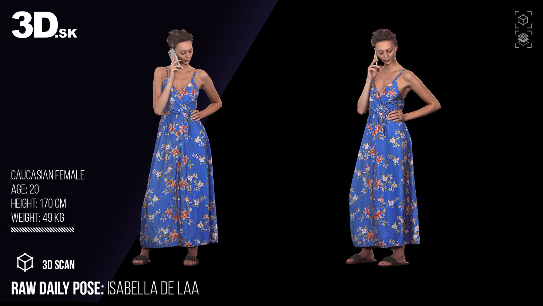 ArtStation - Raw Daily Pose | Isabella De Laa Dressed Mobile | Resources