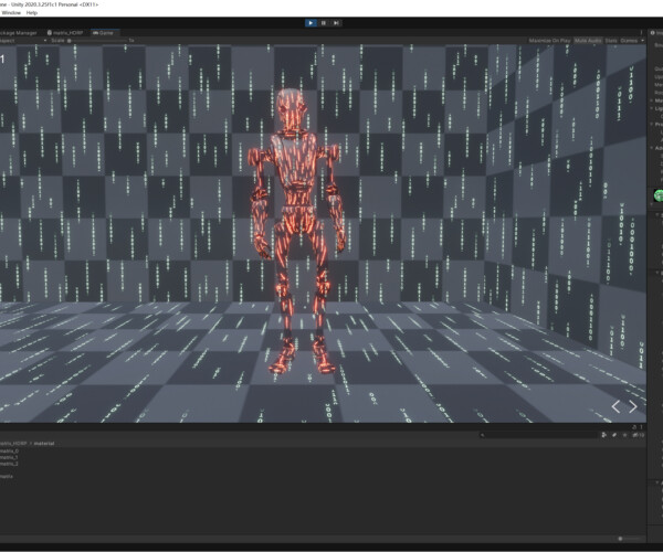 ArtStation - Unity VFX - Matrix Effect | Game Assets
