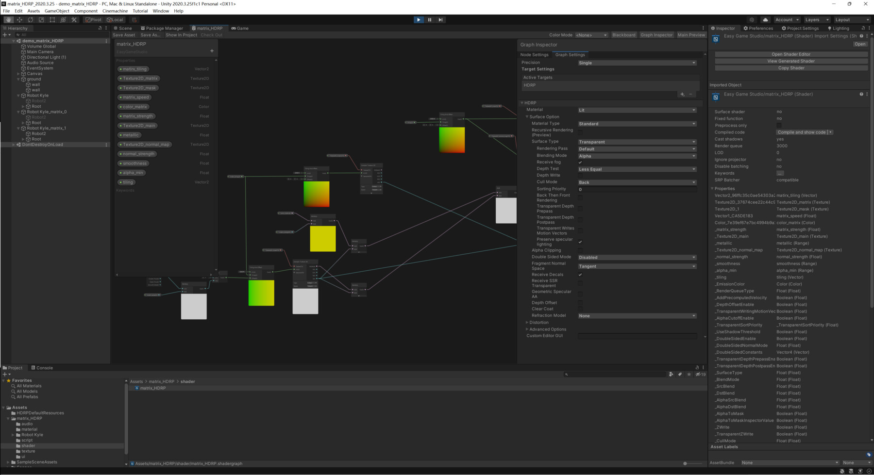 ArtStation - Unity VFX - Matrix Effect | Game Assets