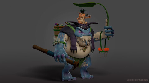 Stylezed 3D Character - Toad Hunter