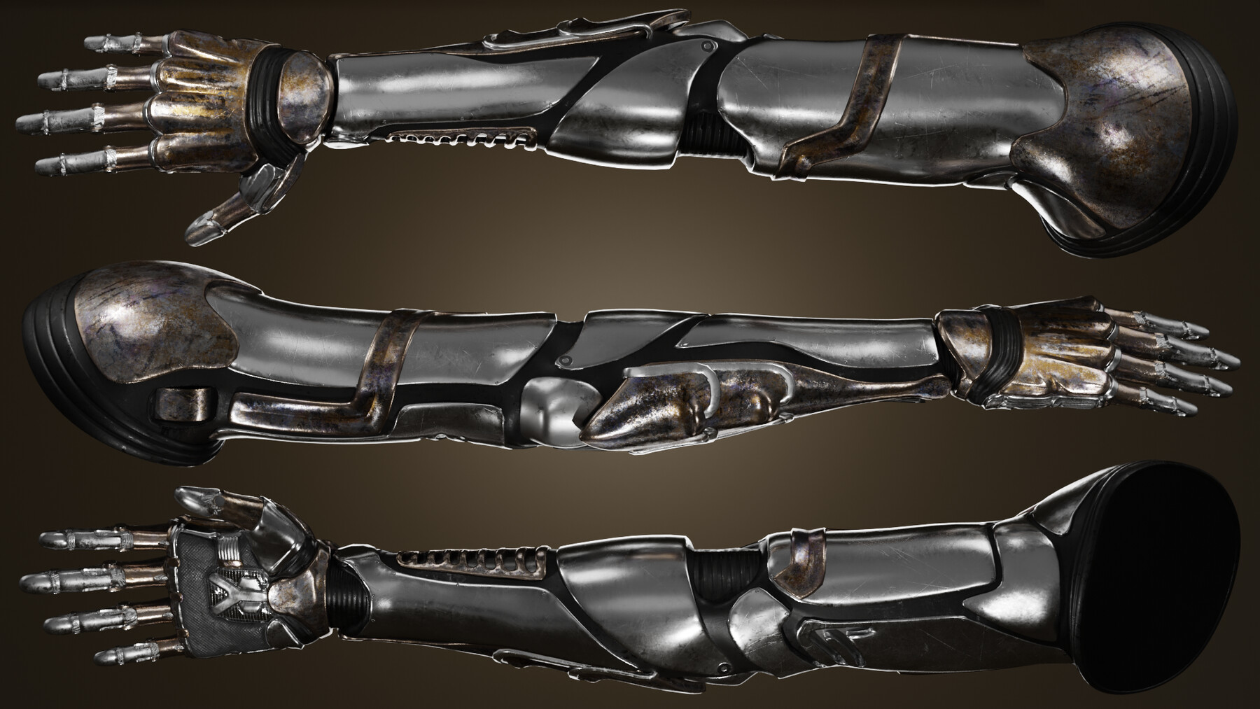 ArtStation - Humanoid Robot Arm 3D | Game Assets