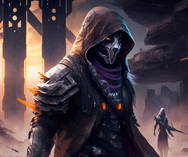 ArtStation - Xc, Bounty Hunter | Artworks