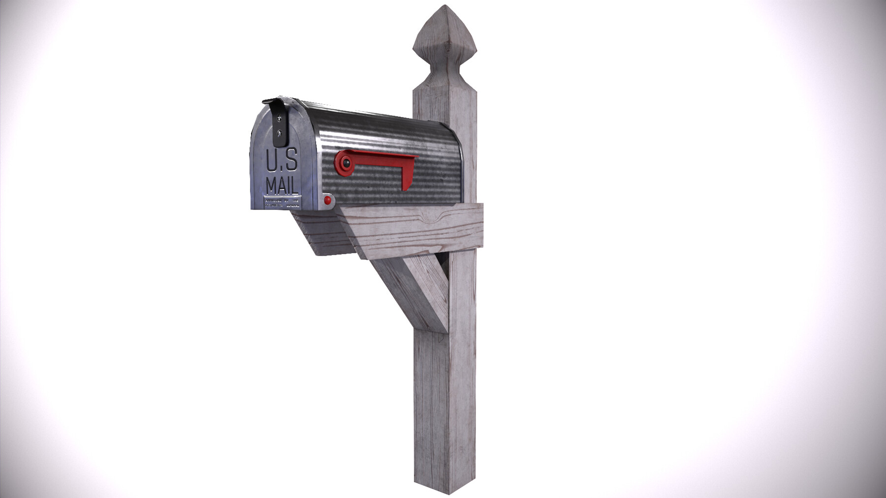 ArtStation Post box Game Assets