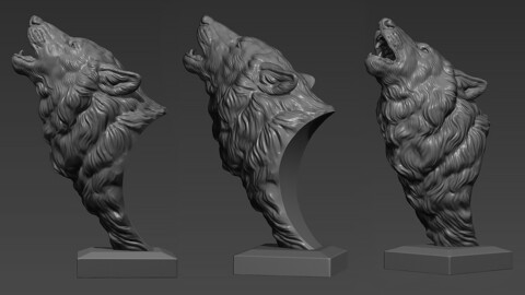 ArtStation - CREATURE KITS: Wolf Fish Teeth & Gums - High Poly OBJ File /  ZBrush File with Subdivisions