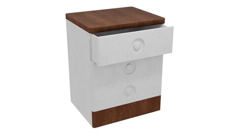 Chest Of Drawers 3D Model