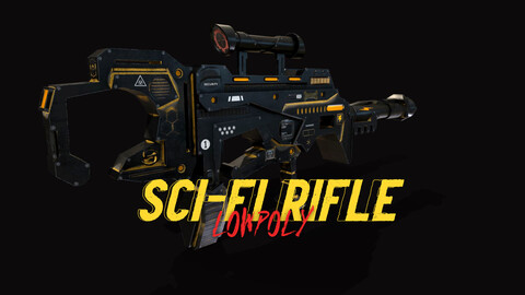 Sci-fi Rifle
