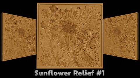 Sunflower Relief #1