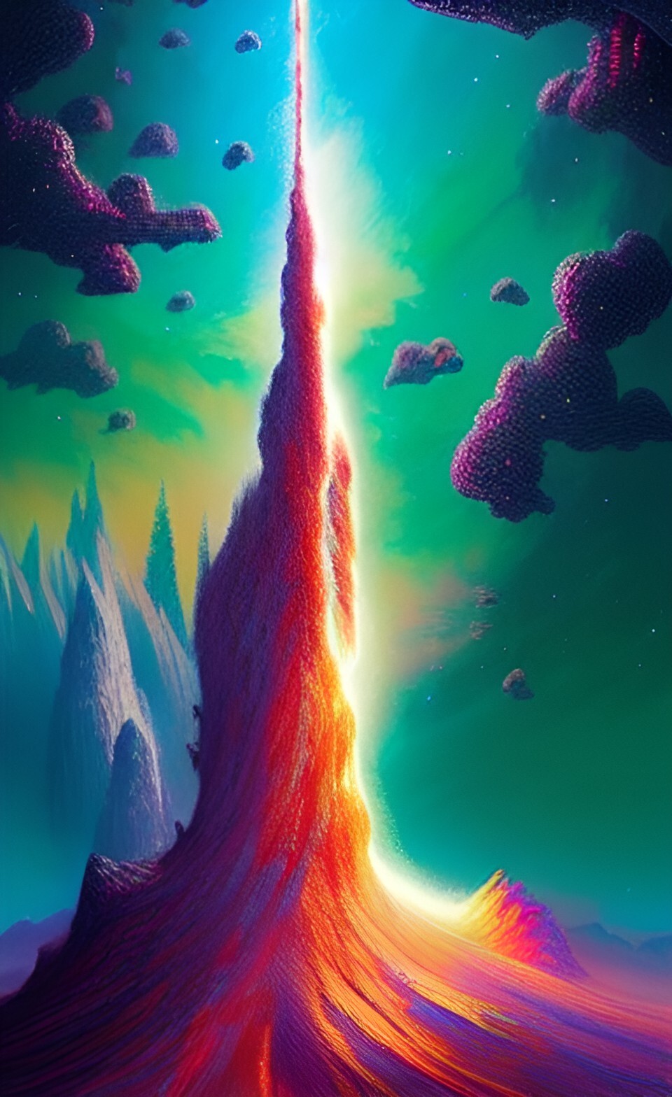 ArtStation pillars of creation 7700 jpg pack wombo art Artworks