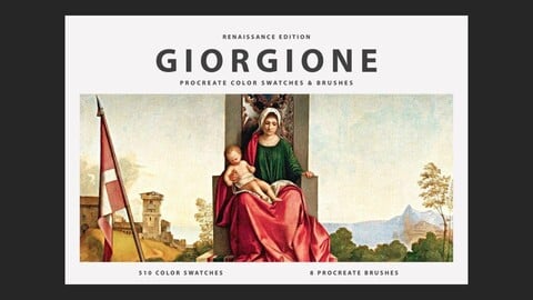 Giorgione Procreate Brushes & Color Swatches