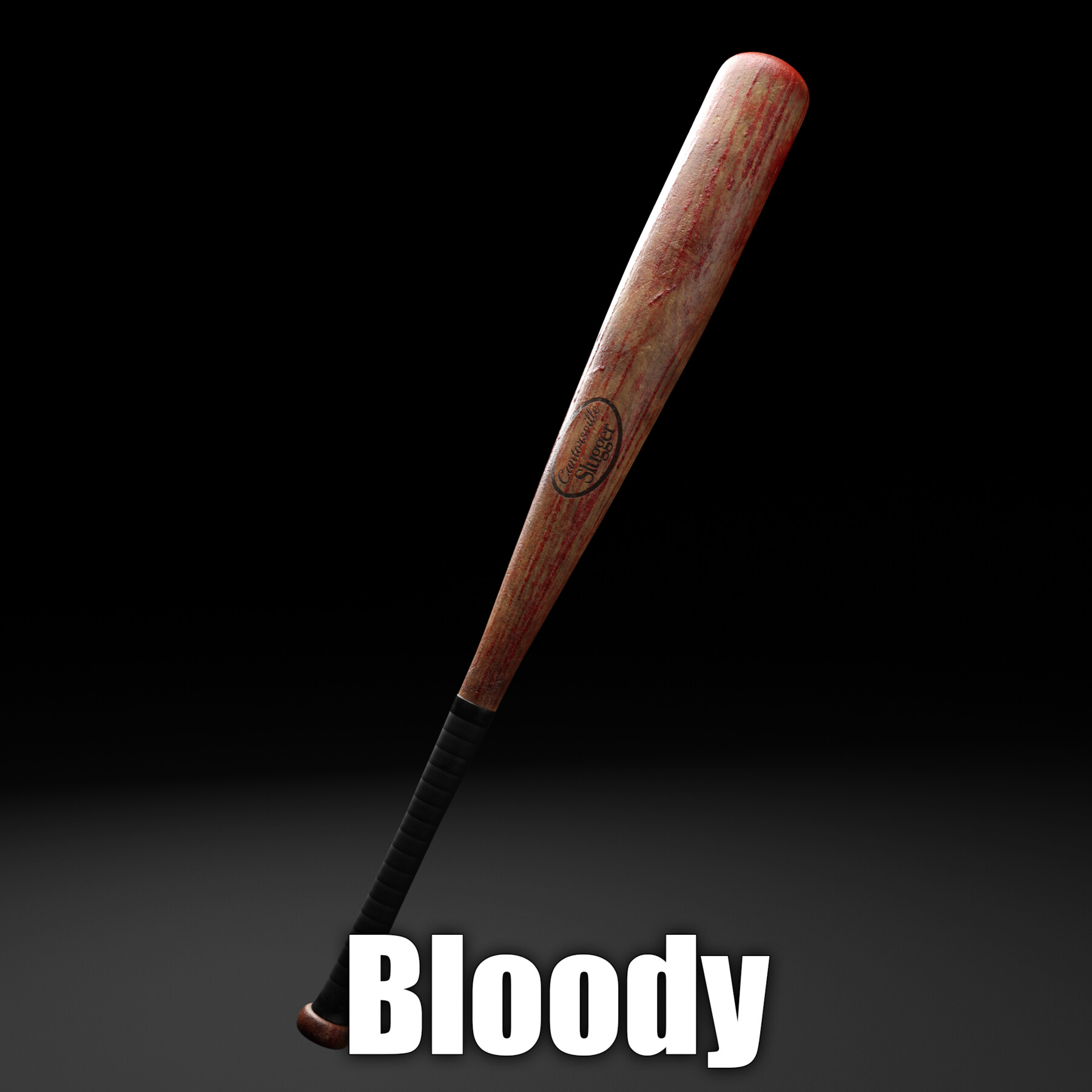 ArtStation Baseball Bat Game Ready (Weapon) Game Assets