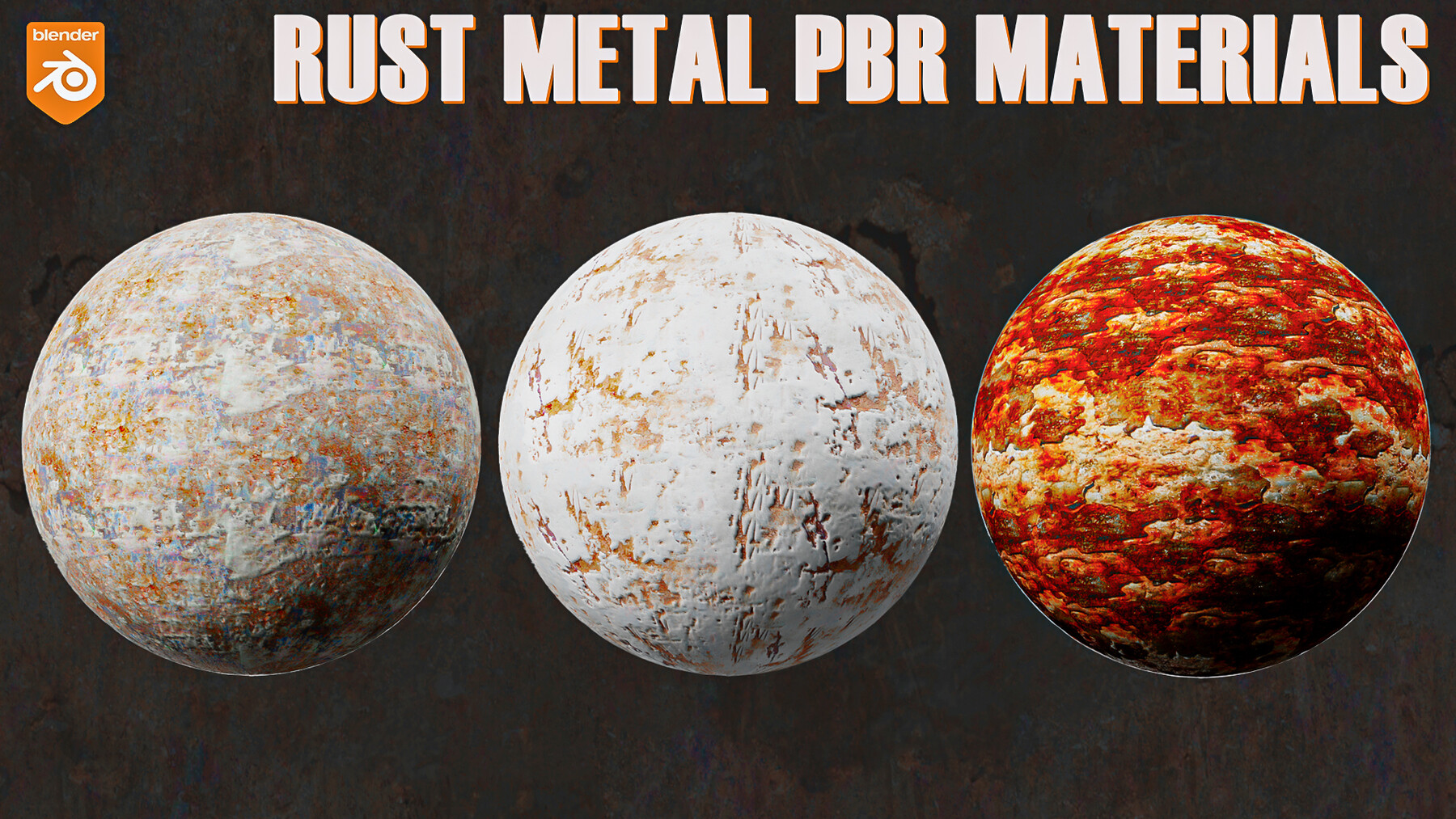 ArtStation - 30 Rusty Metal Blender Materials (Cycles, Eevee) | Game Assets