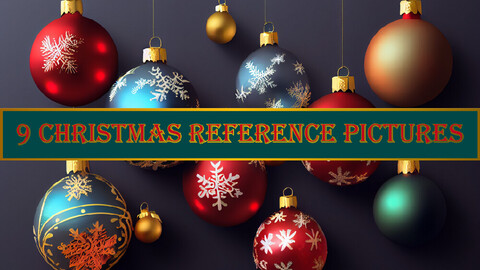 9 Christmas Decorations Reference Pictures