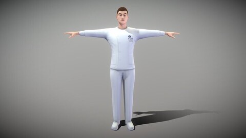 3D Model - Male Nurse