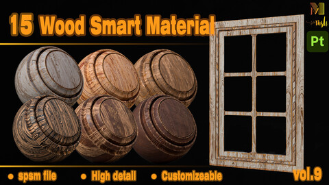 15 Wood Smart Material - Vol09