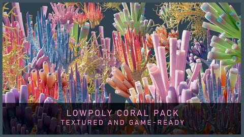 Lowpoly Coral Pack