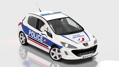 Police Peugeot 308 GTI