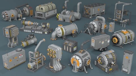 Industrial Units 9 - 20 pieces