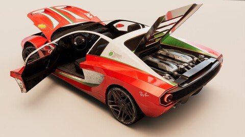 Concept car - Testarossa remake