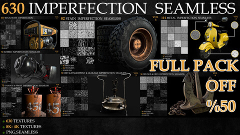 630 IMPERFECTION SEAMLESS (FULL PACK)
