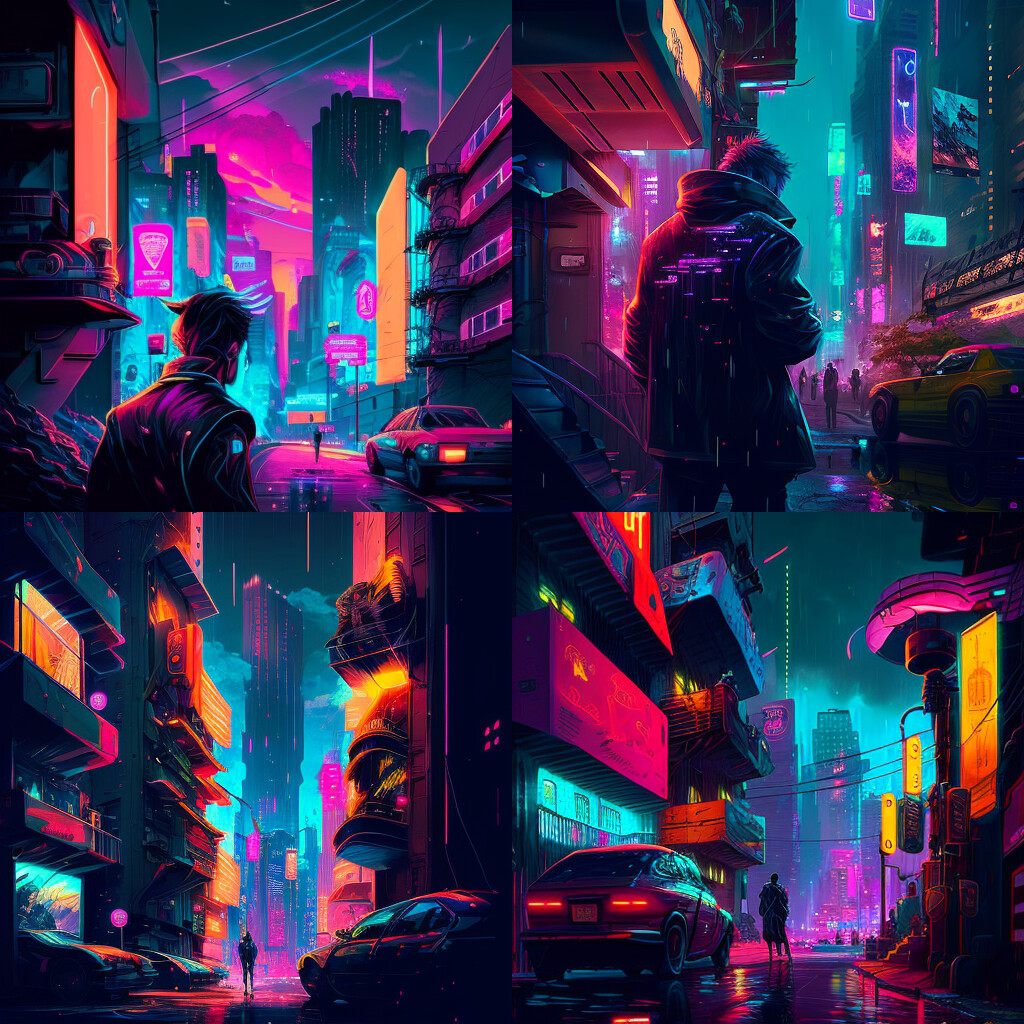 ArtStation - Cyberpunk Cityscape Pack