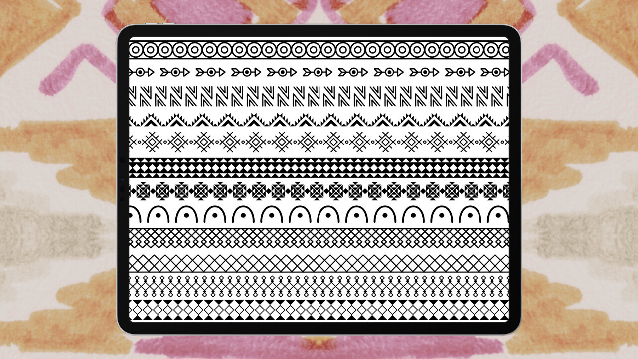 ArtStation Border Brush Set For Procreate Brushes