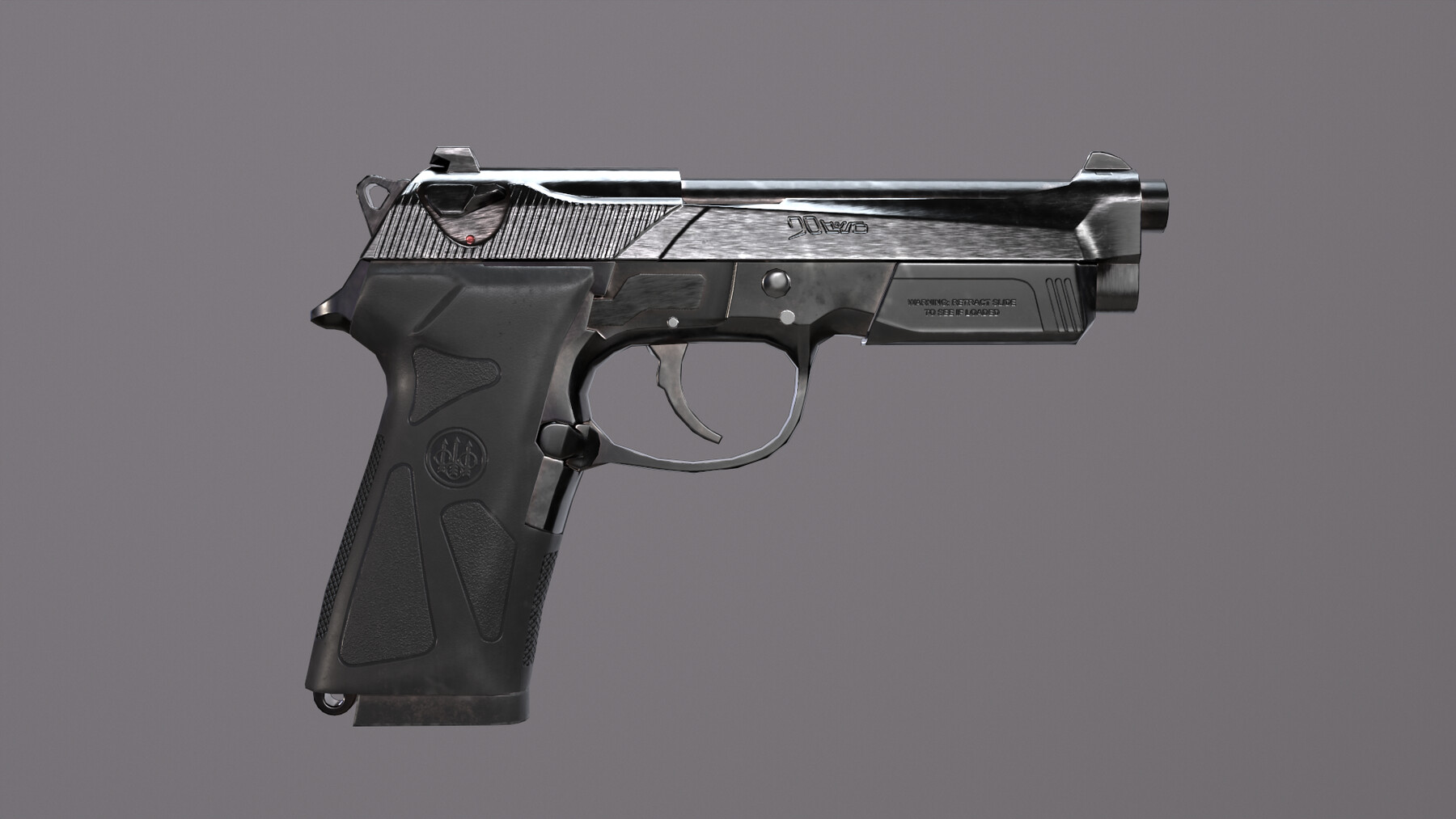 ArtStation Beretta 90 Two Game Assets