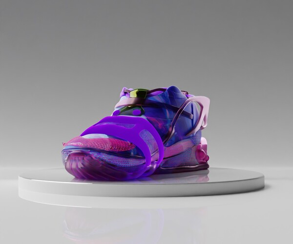 ArtStation - Purple Sneakers | Artworks