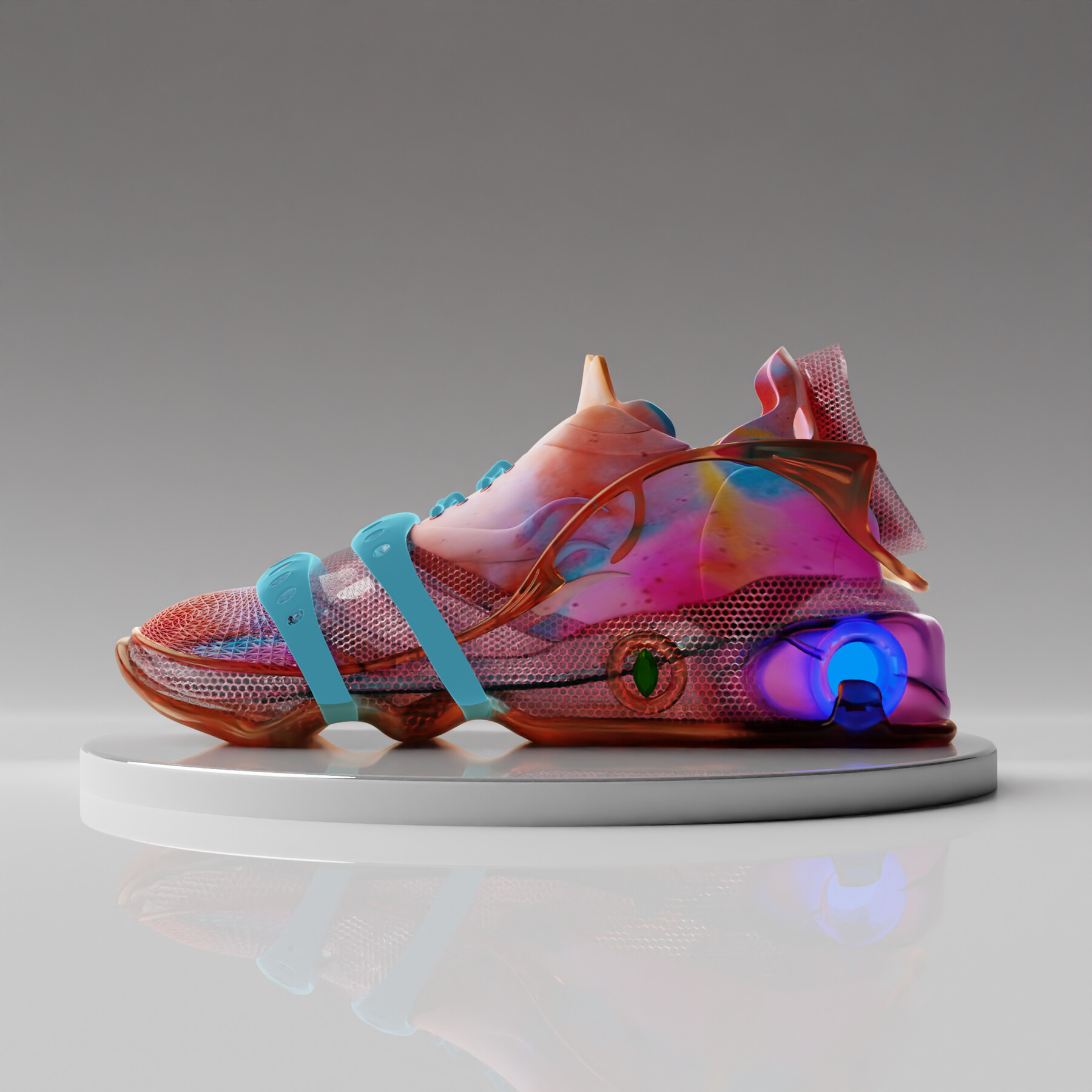 ArtStation - Sneakers with a pink hue | Resources