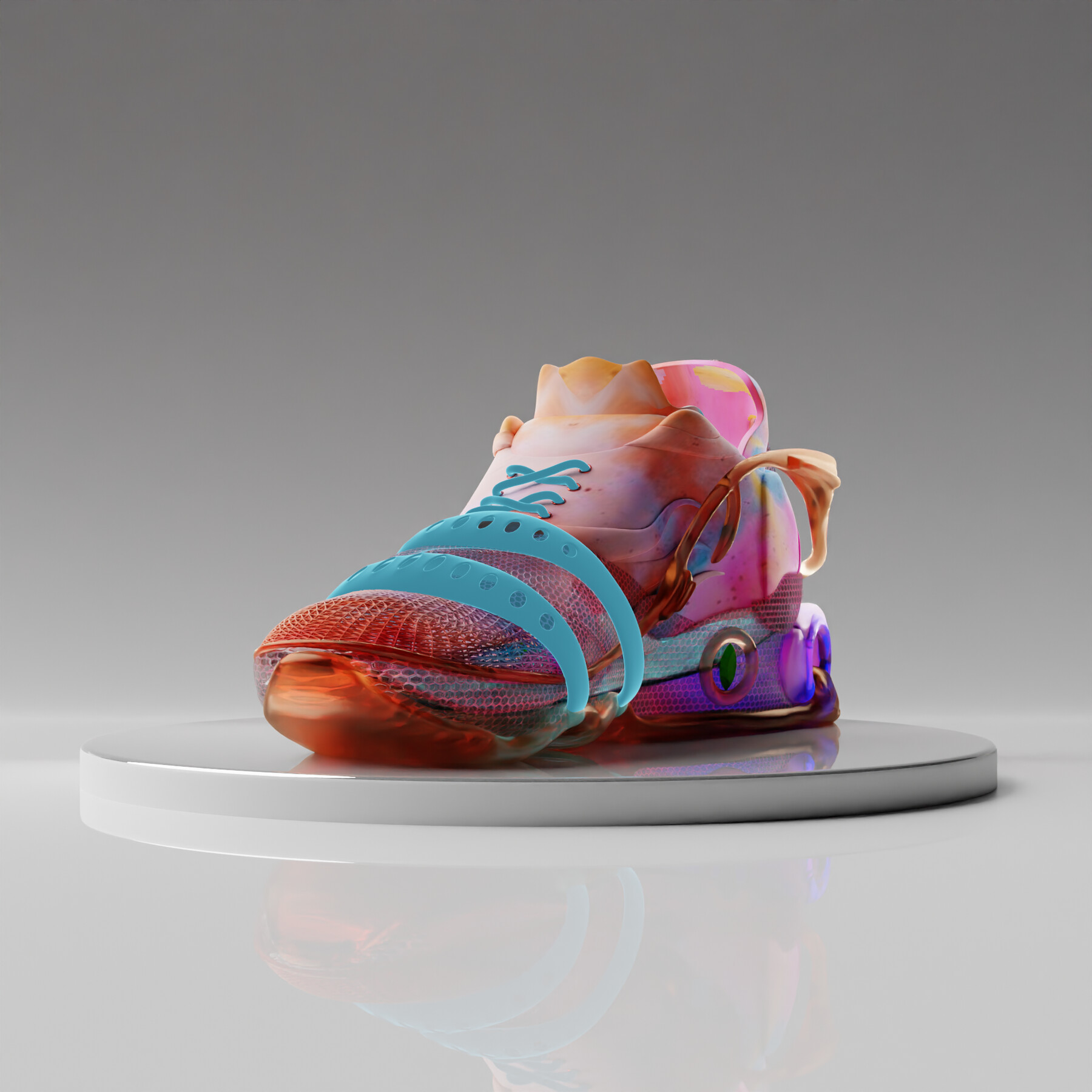 ArtStation - Sneakers with a pink hue | Resources