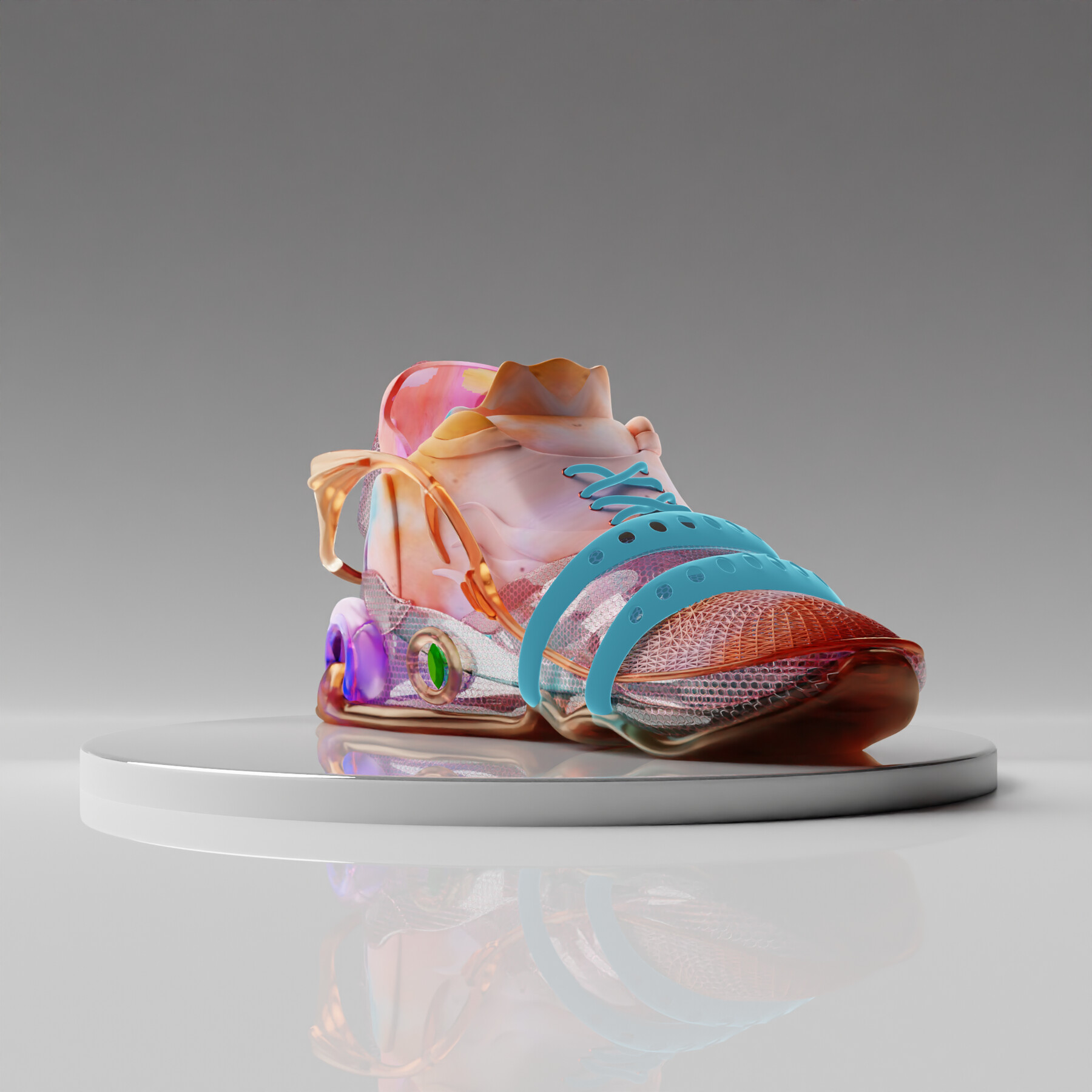 ArtStation - Sneakers with a pink hue | Resources