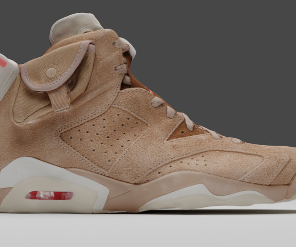 travis scott jordan 6 british khaki stockx