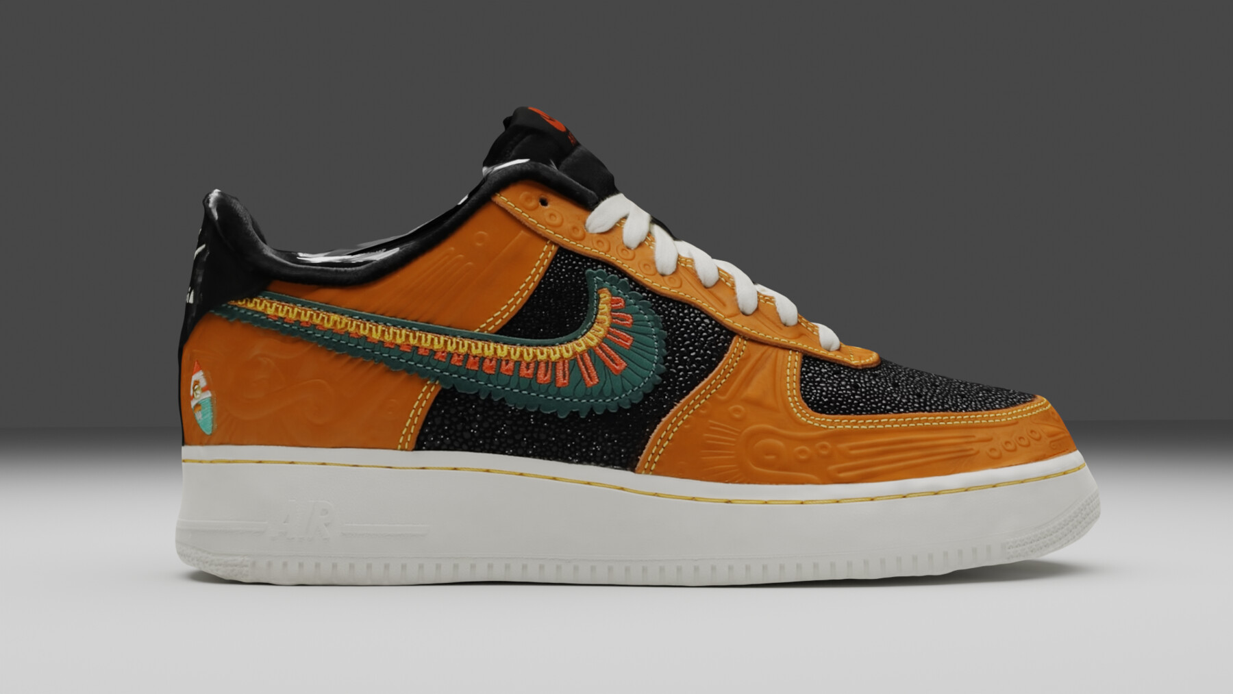 ArtStation   Nike Air Force 1 Low Siempre Familia   Game Assets