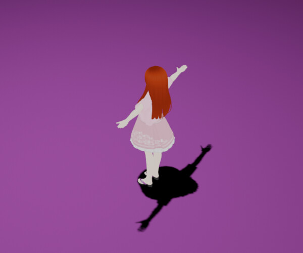ArtStation - Anime Girl Character - Basic Style | Game Assets