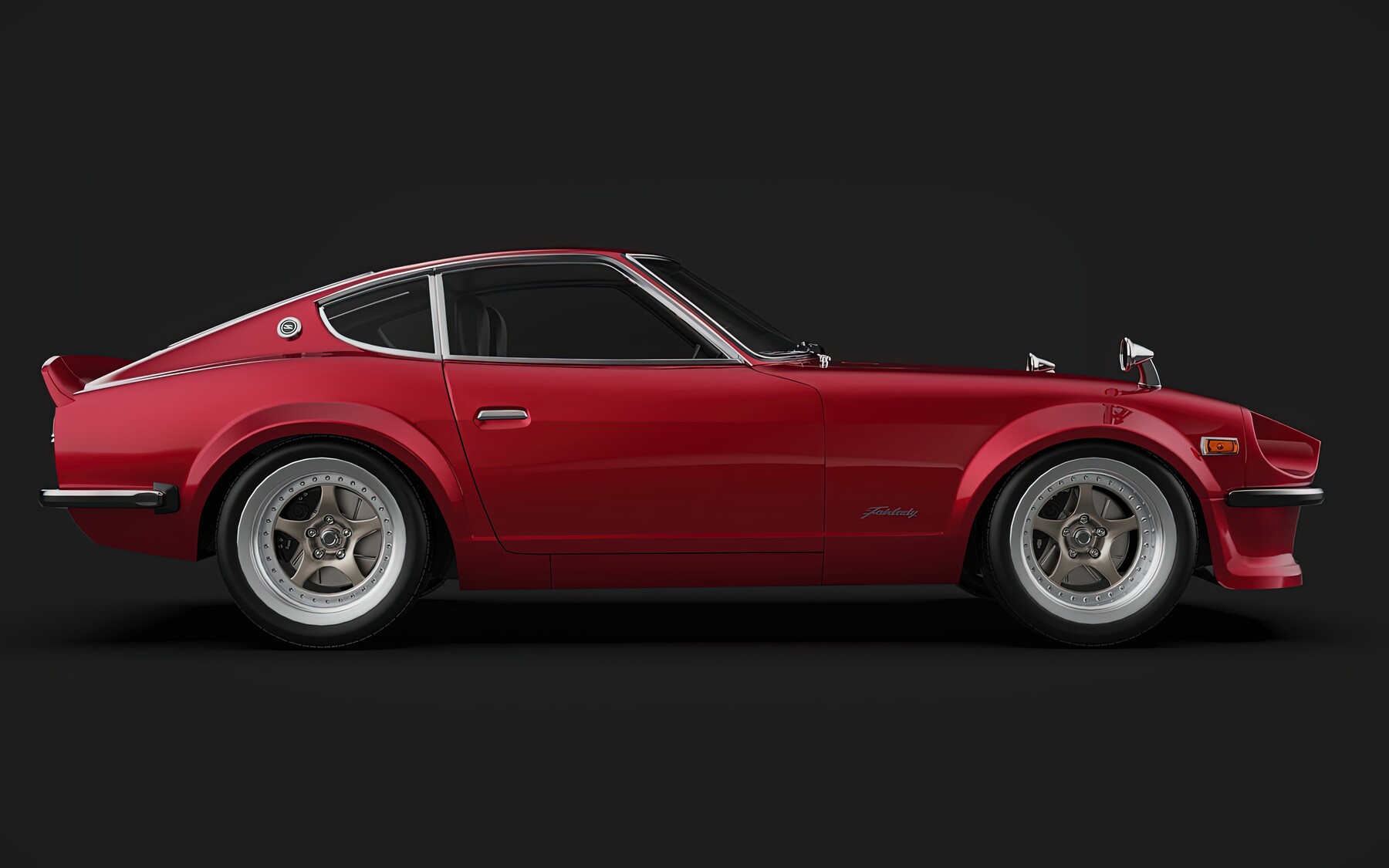 ArtStation - Nissan Fairlady Z 1969 | Game Assets